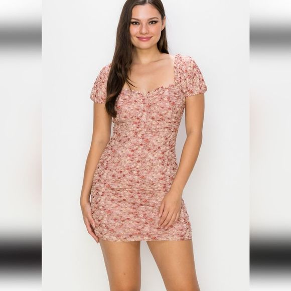 Knit mesh dress - Picture 5 of 5